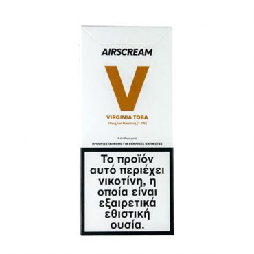 AirScream Pops Virginia Toba 4 x 1.2ml 19mg Salt