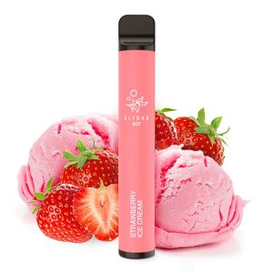 Elf Bar 600 Disposable Strawberry Ice Cream 20mg 2ml