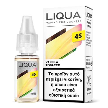 Liqua 4S - Vanilla Tobacco Hybrid Salt 10ml 20mg