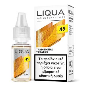 Liqua 4S - Traditional Tobacco Hybrid Salt 10ml 20mg