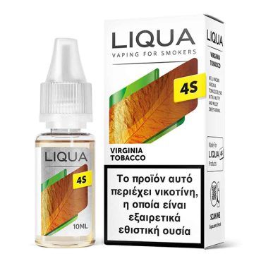 Liqua 4S - Virginia Tobacco Hybrid Salt 10ml 20mg
