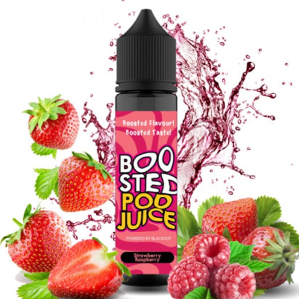 Blackout Boosted Pod Juice Strawberry Raspberry 60ml