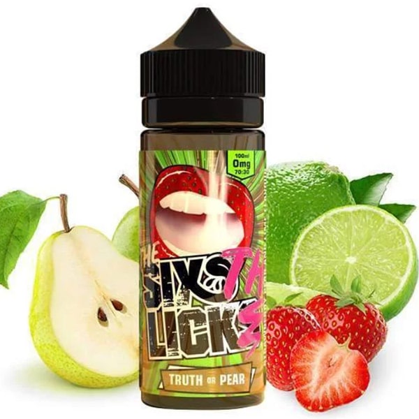 Six Licks Truth of Pear Flavorshots 20/120ml