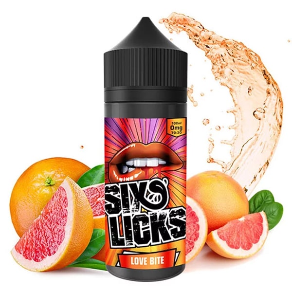 Six Licks Love Bite Flavorshots 20/120ml